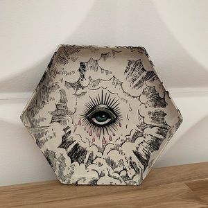 Antoinette Poisson and Celeste Mongador wall art.